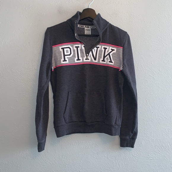 PINK Victoria's Secret Sweaters - Vs half zip